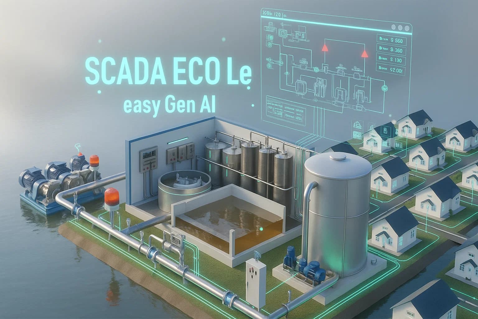 SCADA Eco Background