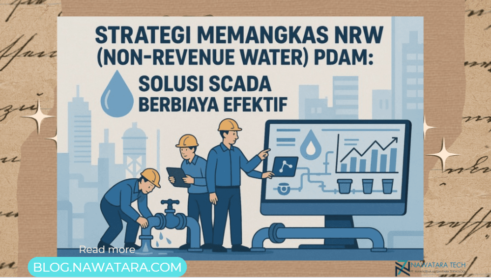 2025 Cara Mengatasi NRW PDAM Tinggi dengan SCADA